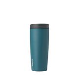 Owala SmoothSip Slider geïsoleerde roestvrijstalen koffiekop, herbruikbare ijskoffie, warme koffie reismok, BPA-vrij 20 oz, High Dive
