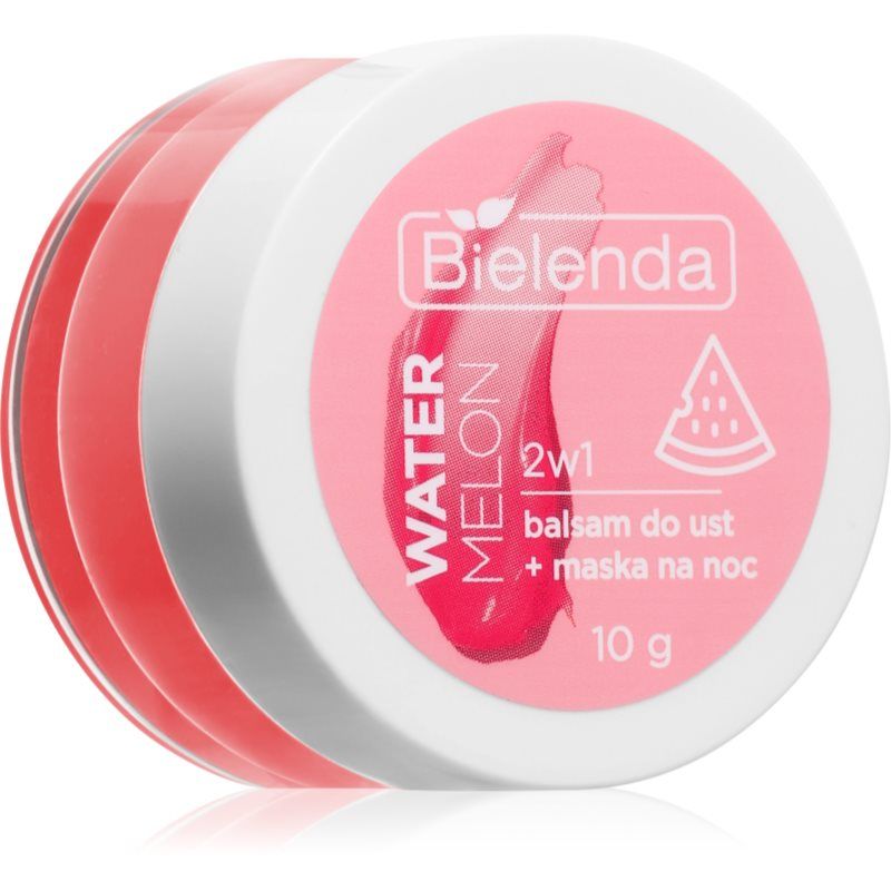Bielenda Lip Care Sleeping Mask 2 In 1 Lip Balm Night Mask Watermelon 10g
