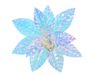 Everlands Poinsettia pesd31h14 cm blauw/iris