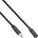 InLine 2.5mm Jack 4-pin (m) - 3.5mm Jack 4-pin (v) kabel - 3 meter