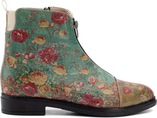 GOBY - Gleizes - Enkel laars - Laars - Laarzen - Damesboots - Dames laarzen - Ankle boot - Handmade - Maat 42