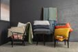 Vivaraise Plaid Tana En Coton 100% Gris 200 X 140 Cm