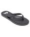 QUIKSILVER Teenslippers 'Molokai' zwart / wit