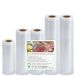KitchenBoss Vacuümzakken 5 rollen 15 x 1/20 x 2/28 x 2/500 cm, BPA-vrij