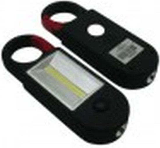 Benson LED Clip Light COB 3-in-1 + Magneet - Zwart