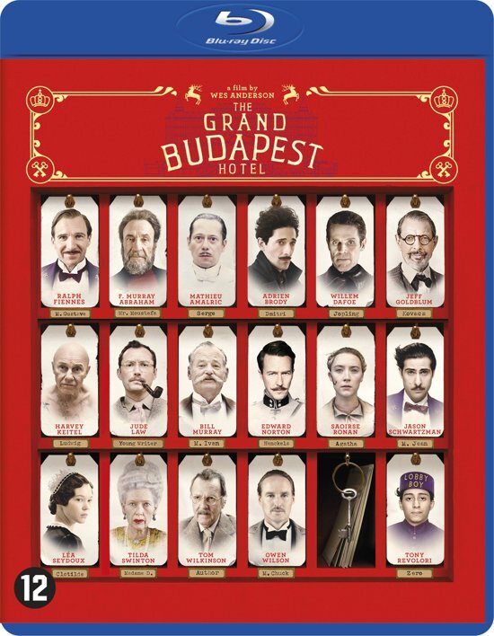 - The Grand Budapest Hotel (Bluray