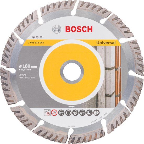 Bosch Accessoires Bosch DIAMANTSCHIJF PROF UNIVERSAL 180/22,23