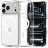 Spigen Ultra Hybrid MagFit Case voor Apple iPhone 18 Pro / 17 Pro - Clear Wit