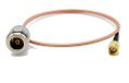 50 cm SMA (M) op N (F) coaxiale verlengkabel RG-316