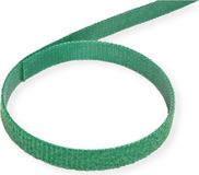 VALUE Klittenband op rol, 10mm, groen, 25 m