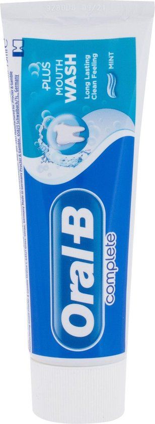 Oral B Complete Plus Extra White Cool Mint Tandpasta 75ml