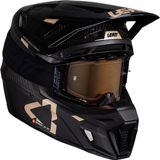 Leatt Moto 9.5 Carbon Brons Crosshelm met 6.5 Iriz Bril - Maat M - Helm