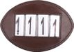 QHP porte-plaque d'immatriculation BASIC Marron