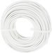 ProCable Huishoudsnoer plat - 20 meter (Wit, 2 x 0.75 mm²)