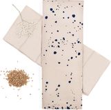 Blumtal Pittenzak Micro-ondes - Pittenzak Blé - 50 x 20 cm - Housse 100% Coton - Amovible et lavable