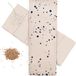Blumtal Pittenzak Micro-ondes - Pittenzak Blé - 50 x 20 cm - Housse 100% Coton - Amovible et lavable