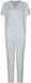 Pastunette Premium - Pyjama - Skyway - EcoVero Viscose - Blauw/Ecru - Maat 52