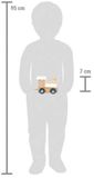 Small Foot Houten Lettertrein Polar Locomotief Wit