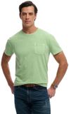 Superdry Classic Cotton Linen Pocket T-shirt Heren Pastel Peppermint XXXL