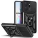 Honor Coque Hybride à Anneau Rotatif avec Protection pour Appareil Photo - Noire
