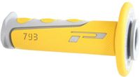 ProGrip Paire de poignée jaune et grise Road 793 pour moto scooter 50 à boite