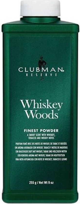 Clubman Pinaud Whiskey Woods Talkpoeder 255 gr