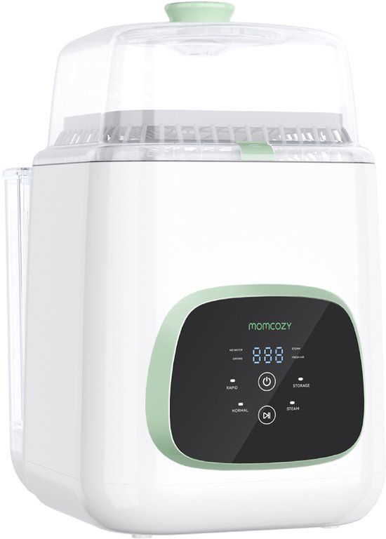 Momcozy Babyflesreiniger & Sterilisator Wit