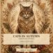 Cats in Autumn / Gatos en otoño: A Mandala Coloring Book / Libro de mandalas para colorear