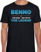 Bellatio Decorations Benno Voornaam cadeau - The man, The myth the legend - zwart - heren M