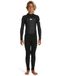 Quiksilver Prologue BZ FLT Combinaison de plongée 3/2 zippée dans le dos pour garçon Noir 8