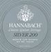 Hannabach Klassieke Gitaarsnaren Serie 900P Medium / High Tension ProfiPack Silver 200