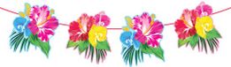 Folat Tropische Bloemen Vlaggenlijn - 6 meter