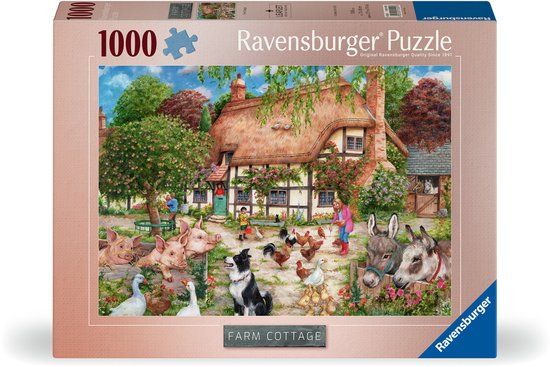 Ravensburger Farm Cottage Legpuzzel - 1000 Stukjes