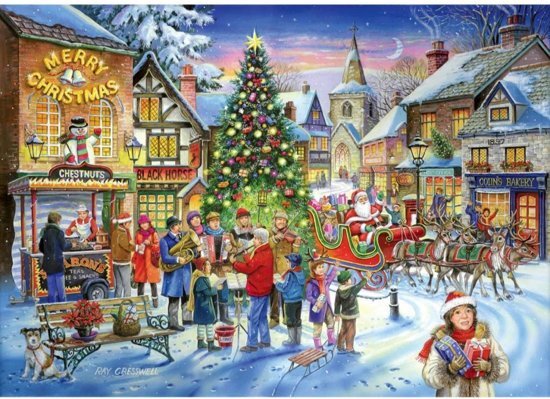 House Of Puzzles No.6 - Christmas Shopping Puzzel 500 Stukjes