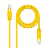 NANOCABLE UTP Category 6 Rigid Network Cable Yellow 0.25 m