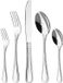 Shenzhen Haorui Industrial Technology Co., Ltd. Set de couverts - 30 pièces - Poli miroir - Argent - Lavable au lave-vaisselle