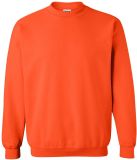 Gildan Zware Blend Unisex Adult Crewneck Sweatshirt voor volwassenen (Oranje)