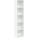 Icecat Bibliothèque Armoire À Livres Blanc 40x30x189 cm Bois d'Ingénierie