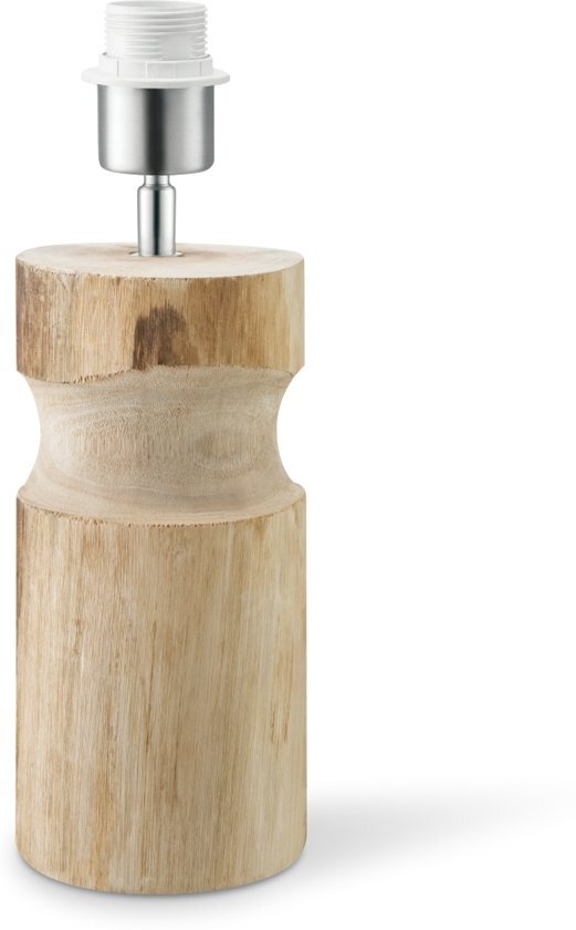 Light depot - Tafellamp Voet Bodo 33 - Hout - Boomstamlamp - E27