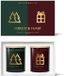 Skandinavisk Winter Magic bougie parfumée 2x 65gr coffret cadeau : Skog + Jul Gold édition spéciale - Forest & Feast
