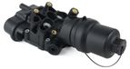 Boîtier de filtre à huile - Couvercle de filtre avec joint - Convient pour moteur 2.0 FSI - Pièce de rechange 06D115397K 06D115397