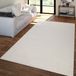 TT Home Woonkamertapijt Kurflor effen design modern en tijdloos 120 x 170 cm Rond beige