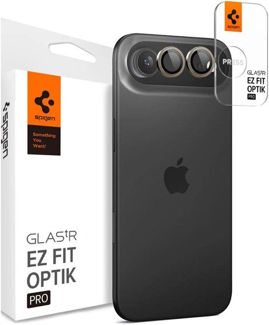 Spigen Glas.tR EZ Fit Optik Pro Doorzichtige schermbeschermer Apple 2 stuk(s)