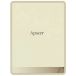 Apacer SSD externe AS724 1To USB 3.2 Gen 2 Type-C/C & C/A incl. câble 500 Mo/s crème AP1TBAS724C-1