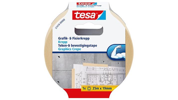 TESA 57416 25 m Doorschijnend 1 stuk(s)