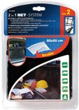 Lampa Bagagenet dubbele uitvoering - 80x60 cm Zwart