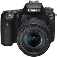 Canon EOS 90D - Digitale camera - SLR - 32.5 MP - 4K / 30 beelden per seconde - 7.5x optische zoom EF-S 18 - 135 mm IS USM-lens - Wi-Fi, Bluetooth
