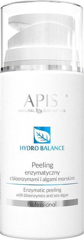 Apis Natural Cosmetics Hydro Balance Professional peeling enzymatyczny do cery wrażliwej i suchej 100 ml