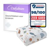 Dailydream Verzwaringsdeken voor kinderen – 104x150 cm – 3,2 kg – Ocean – Katoen