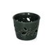 Bougeoir pour bougie chauffe-plat, porcelaine, vert, Ø7,2 cm x 5,5 cm